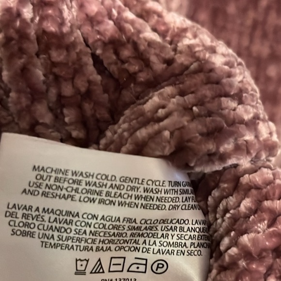 ORVIS VNeck Long Pullover Chenille Sweater Women’s M - Picture 6 of 6